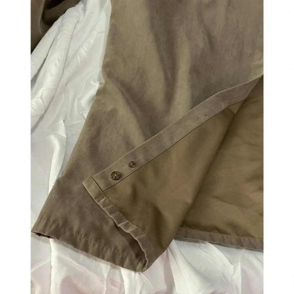 REPP Ltd‎  Mens Size 4XLT Suede Khaki Long Sleeve Shirt or Jacket